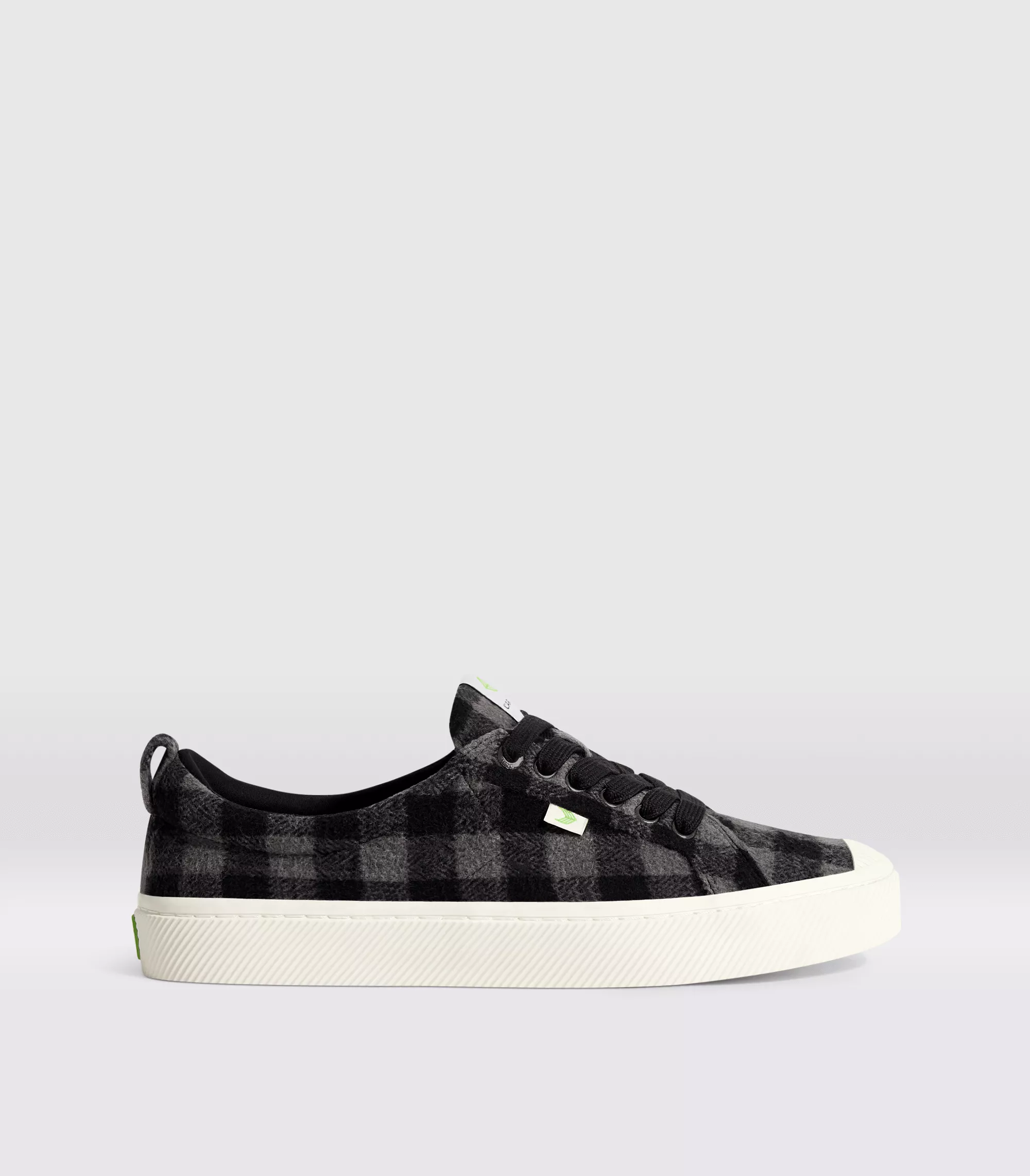 OCA Low Black Plaid Sneaker Men