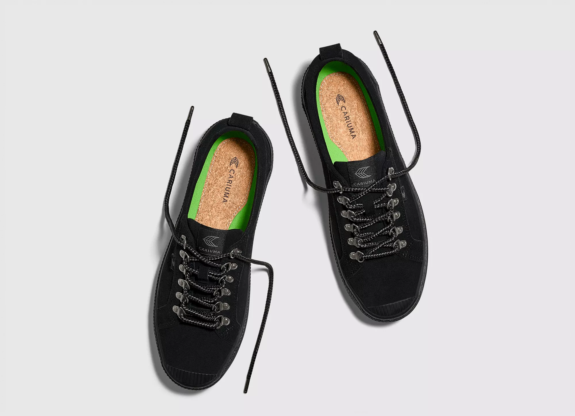 OCA Low Speedhooks All Black Suede Sneaker Men