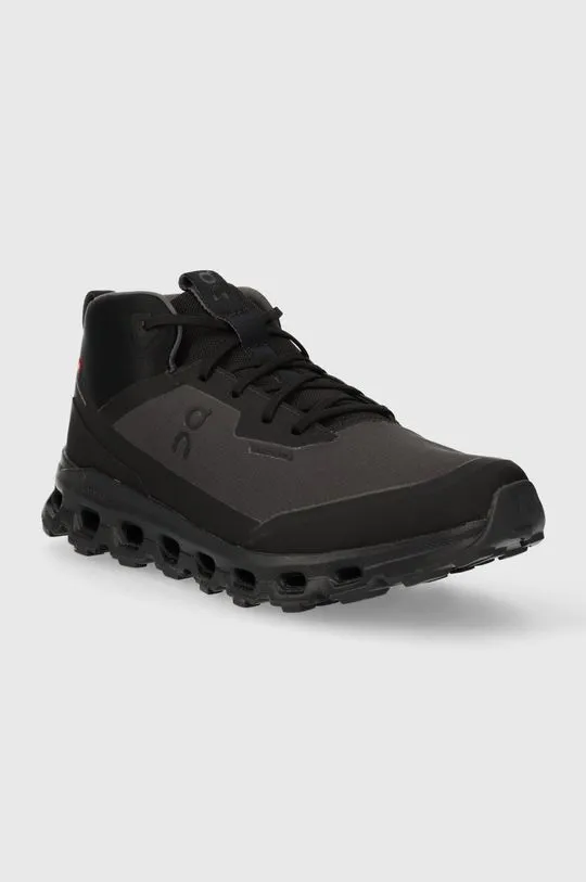 On-running shoes CLOUDROAM WATERPROOF men's black color