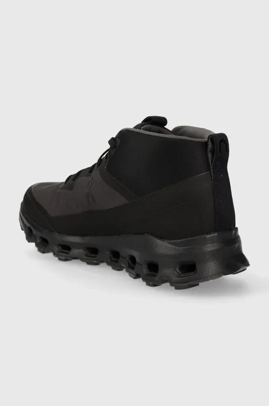 On-running shoes CLOUDROAM WATERPROOF men's black color