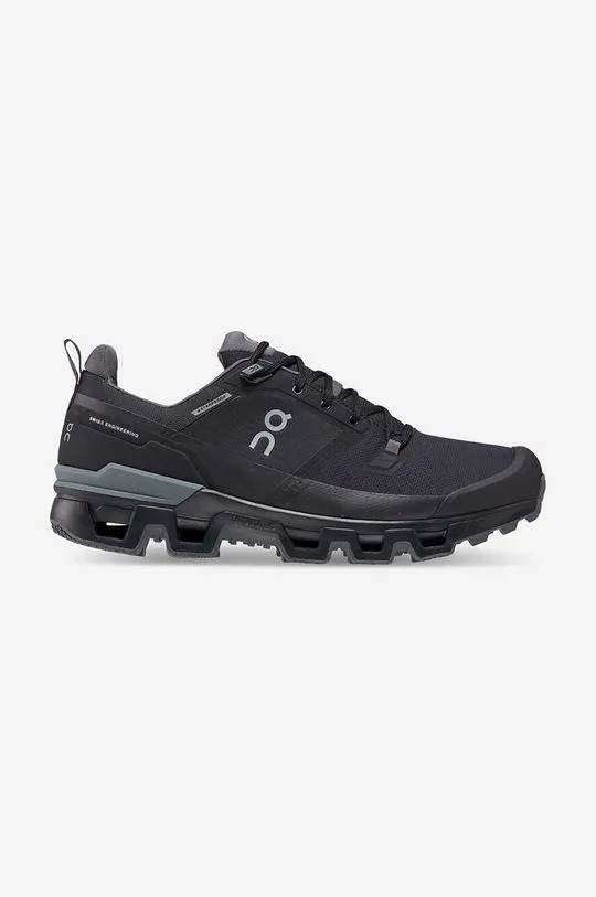 On-running shoes Cloudwander Waterproof men's black color