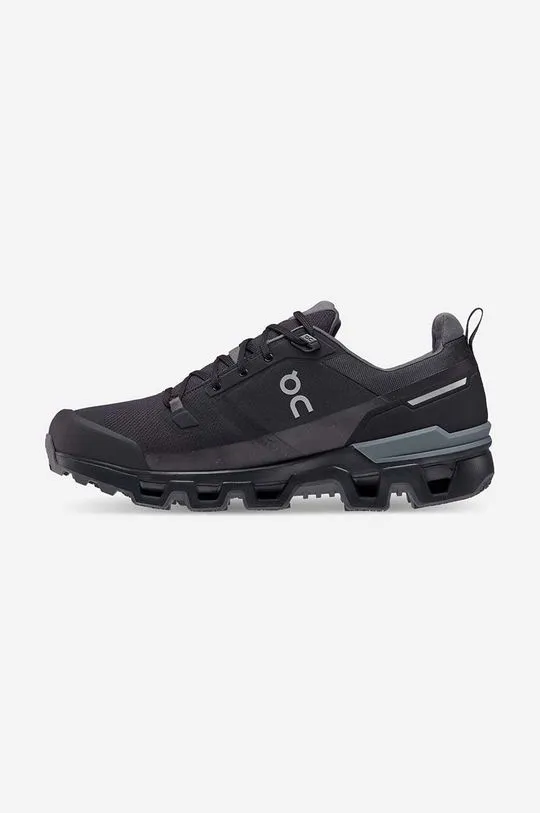 On-running shoes Cloudwander Waterproof men's black color