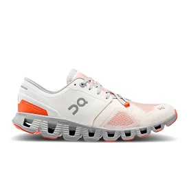 On Women's Cloud X 3 Training Shoes - Ivory/Alloy