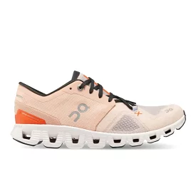 On Women's Cloud X 3 Training Shoes - Rose/Sand