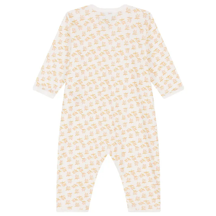 Petit Bateau Baby Lasso Pyjamas Cream Floral