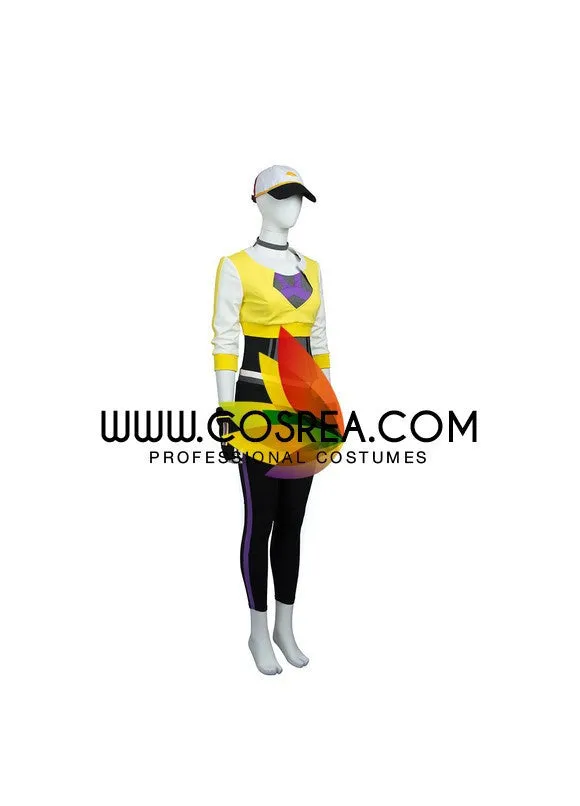 Pokemon Trainer Yellow Cosplay Costume