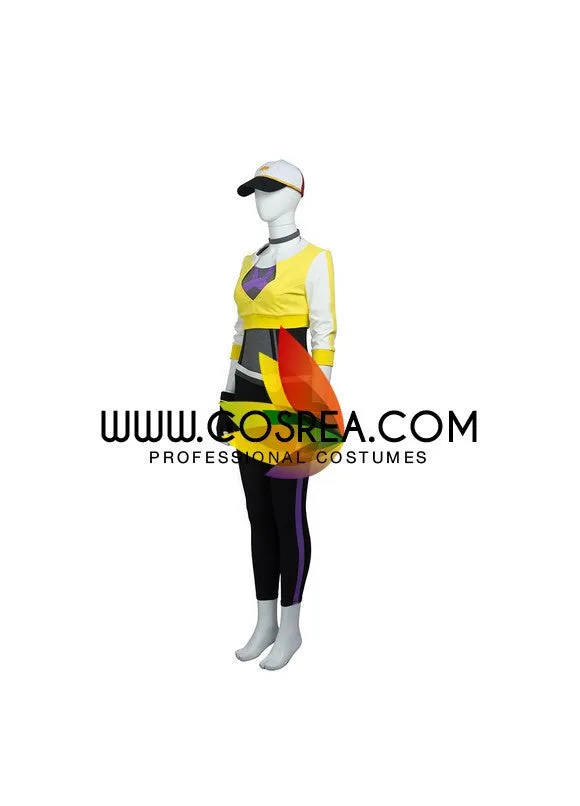 Pokemon Trainer Yellow Cosplay Costume