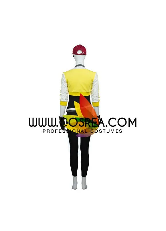 Pokemon Trainer Yellow Cosplay Costume