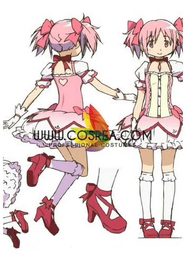 Puella Magi Madoka Magica Madoka Kaname Cosplay Costume