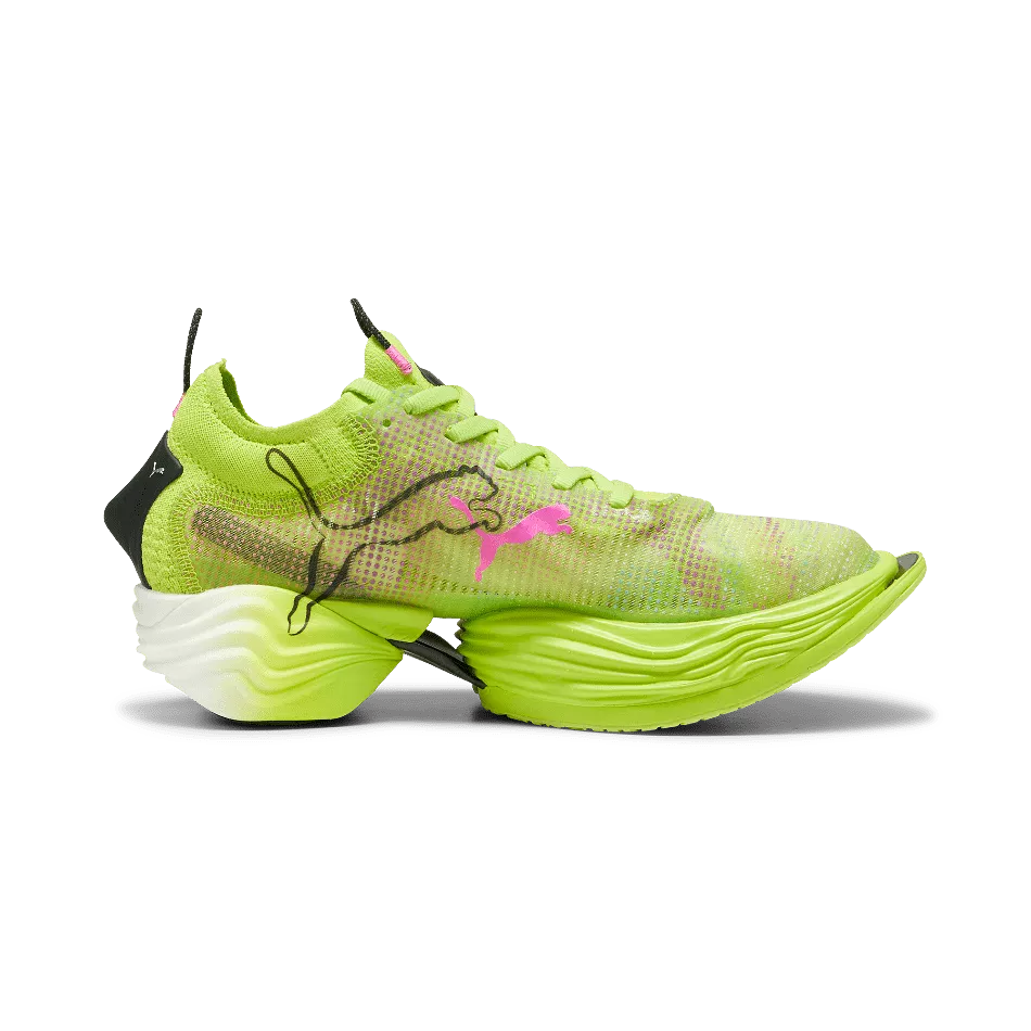 Puma FAST-R Nitro Elite 2 Psychedelic R Men's  Running Shoes SS24 Lime Pow-Puma Black-Poison Pink