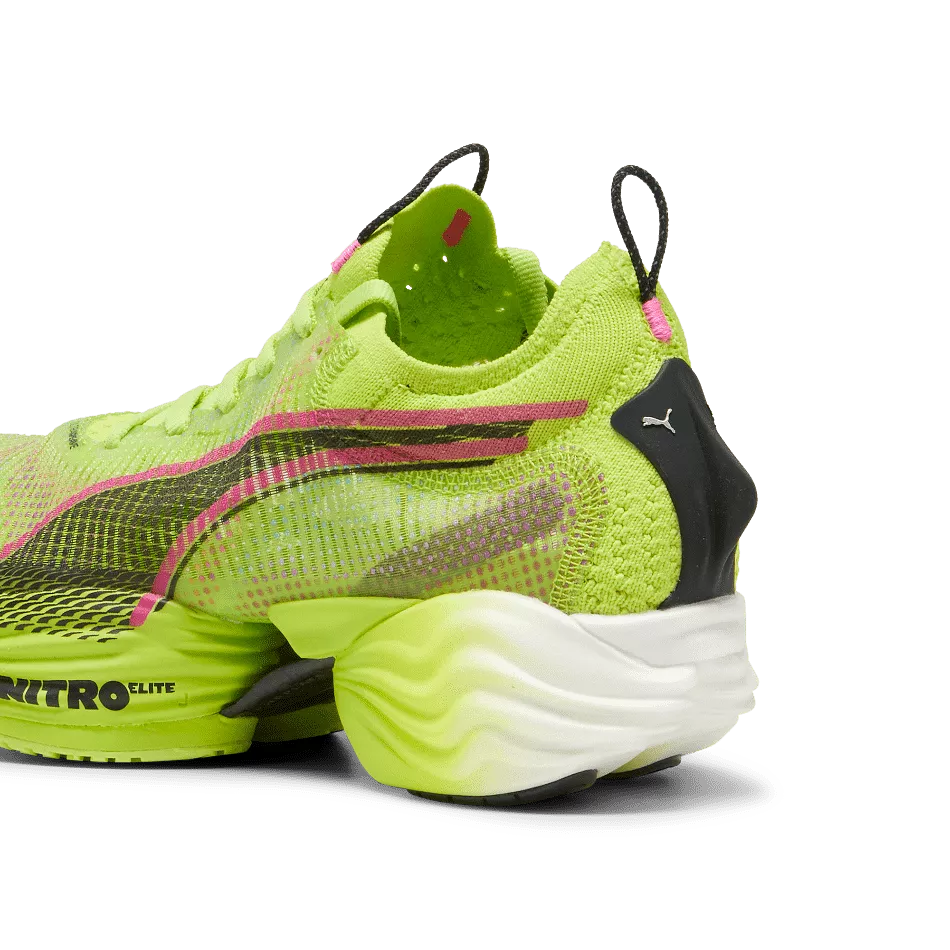 Puma FAST-R Nitro Elite 2 Psychedelic R Men's  Running Shoes SS24 Lime Pow-Puma Black-Poison Pink