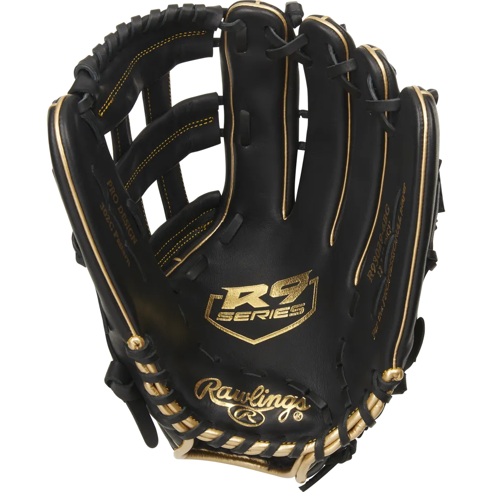 Rawlings R9 12.75 Baseball Glove: R93029-6BG