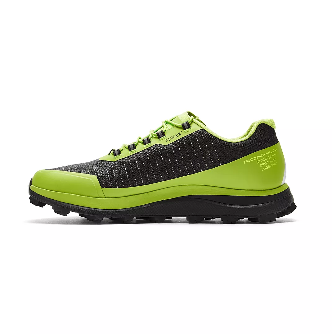 Ronhill Reverence Men's Trail Running Shoes Forest/Lime/Lemon