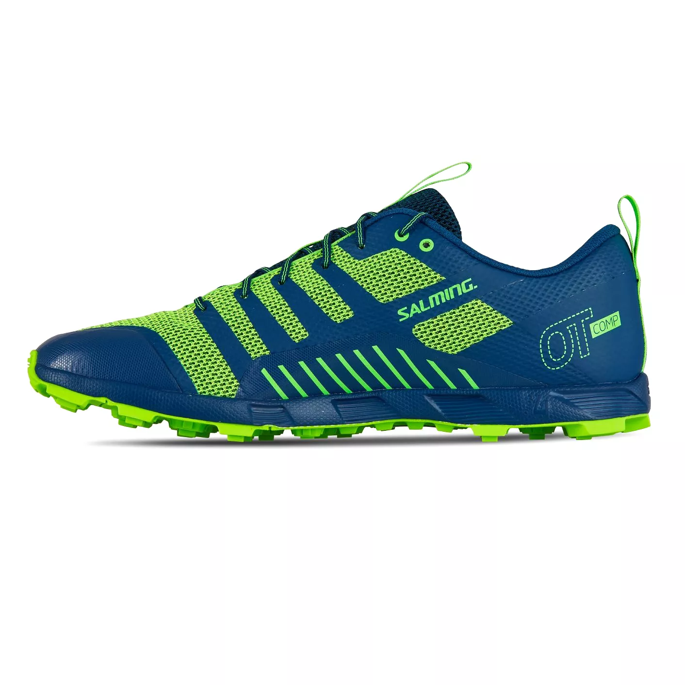 Salming OT Comp Running Shoe Men Poseidon Bl/Yel