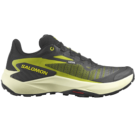 Salomon Genesis Men's Running Shoes SS24 Black/Sulphur Spring/Transparent Yellow