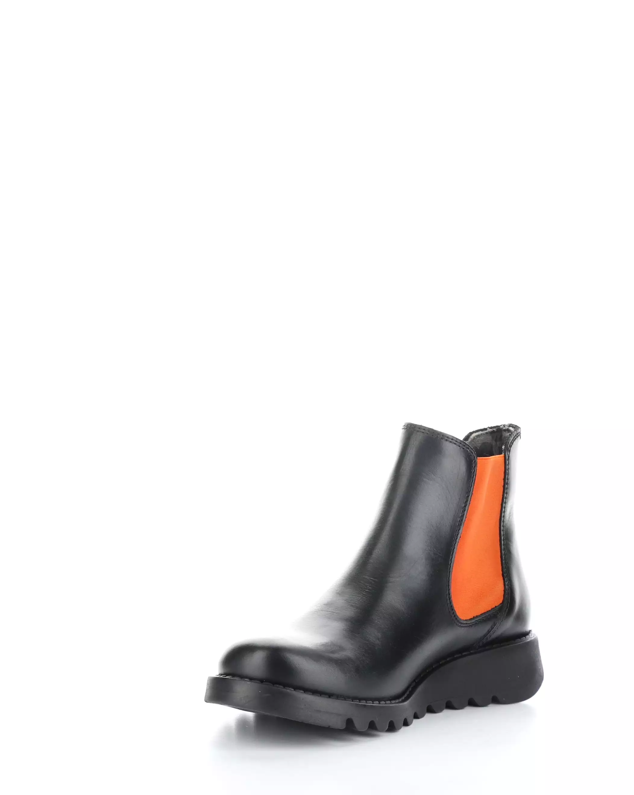 SALV 083 BLACK/ORANGE Elasticated Boots