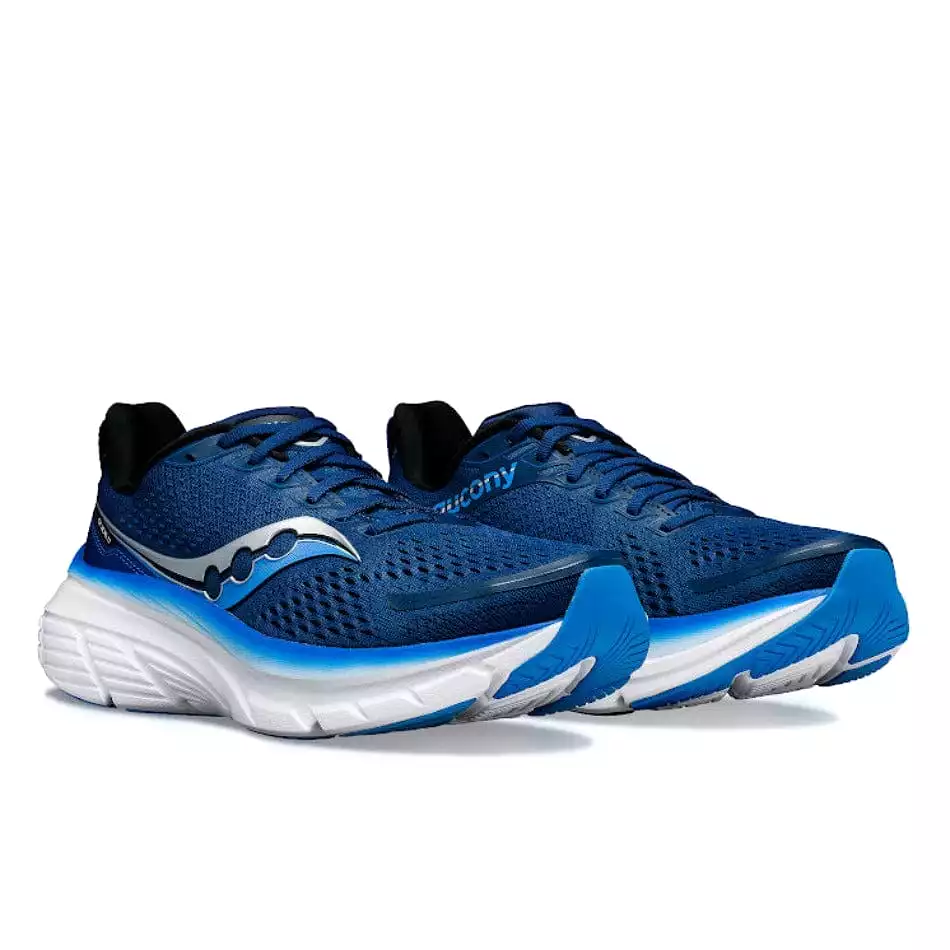 Saucony Guide 17 Men's Running Shoes SS24 Navy / Cobalt