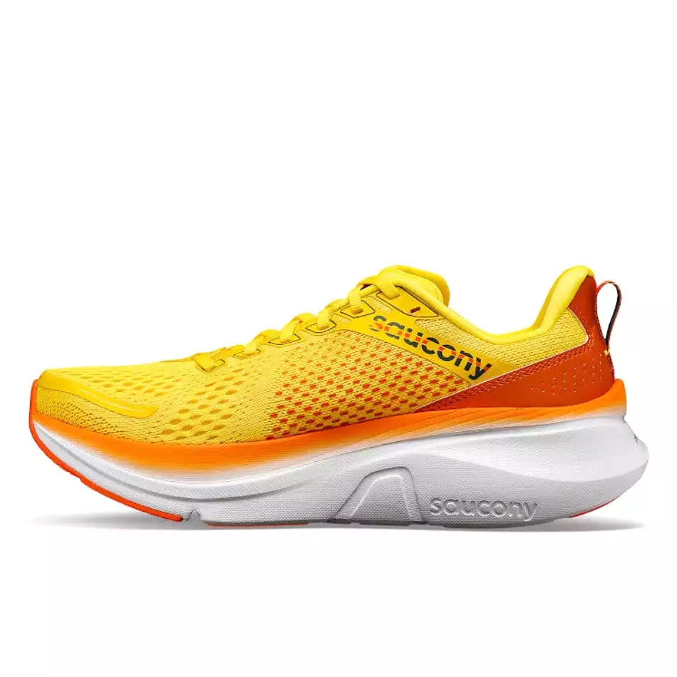 Saucony Guide 17 Men's Running Shoes SS24 Pepper / Canary