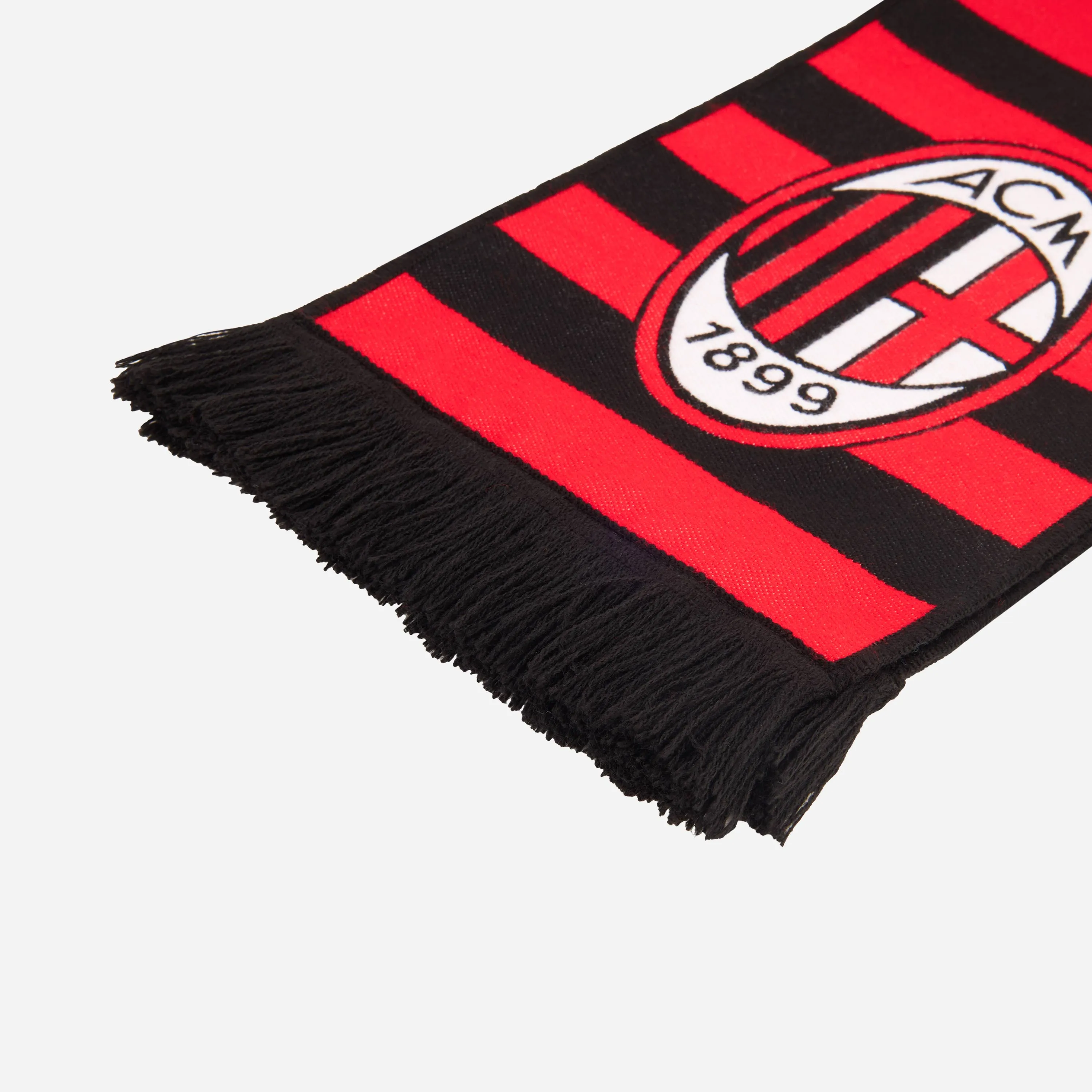 SCIARPA MILAN A RIGHE CON LOGO