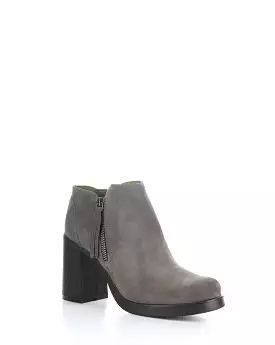 SHAR986FLY 001 ANTHRACITE Round Toe Boots