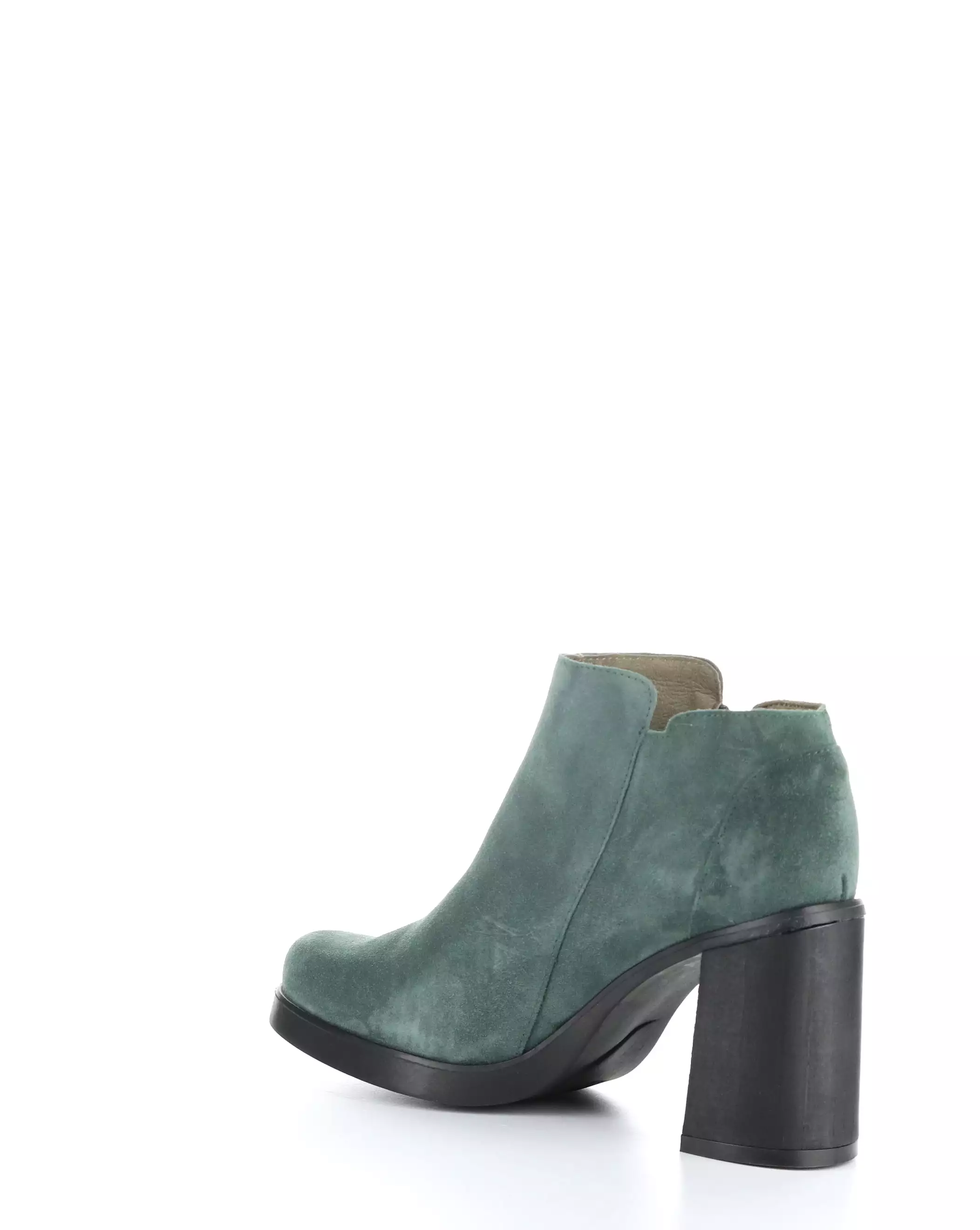 SHAR986FLY 002 GREEN Round Toe Boots