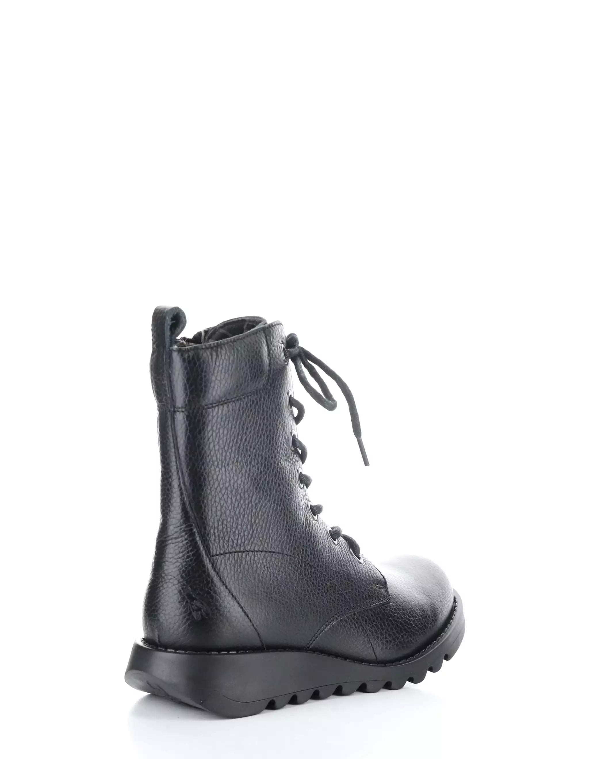 SILF015FLY 004 BLACK Round Toe Boots