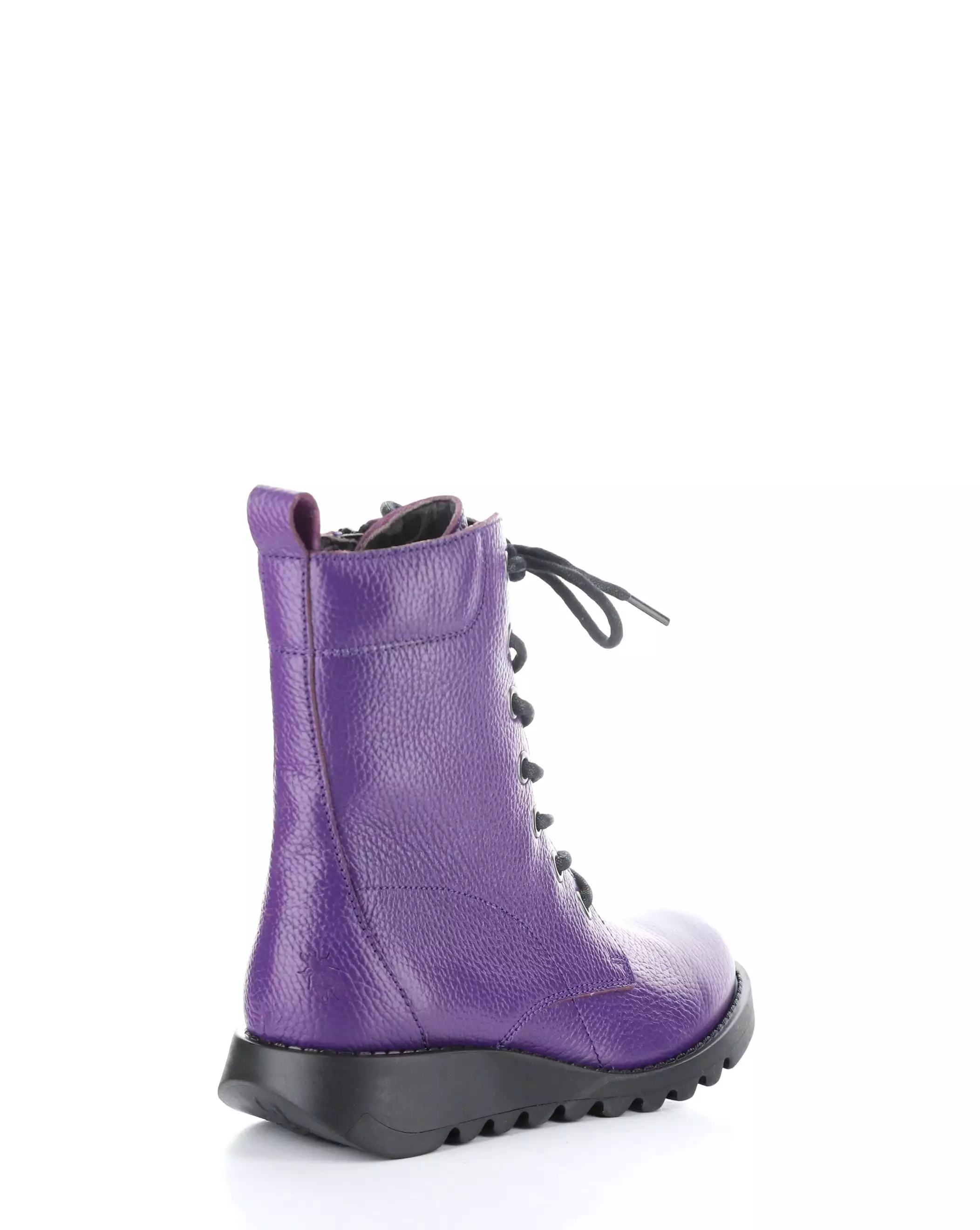 SILF015FLY 006 PURPLE Round Toe Boots