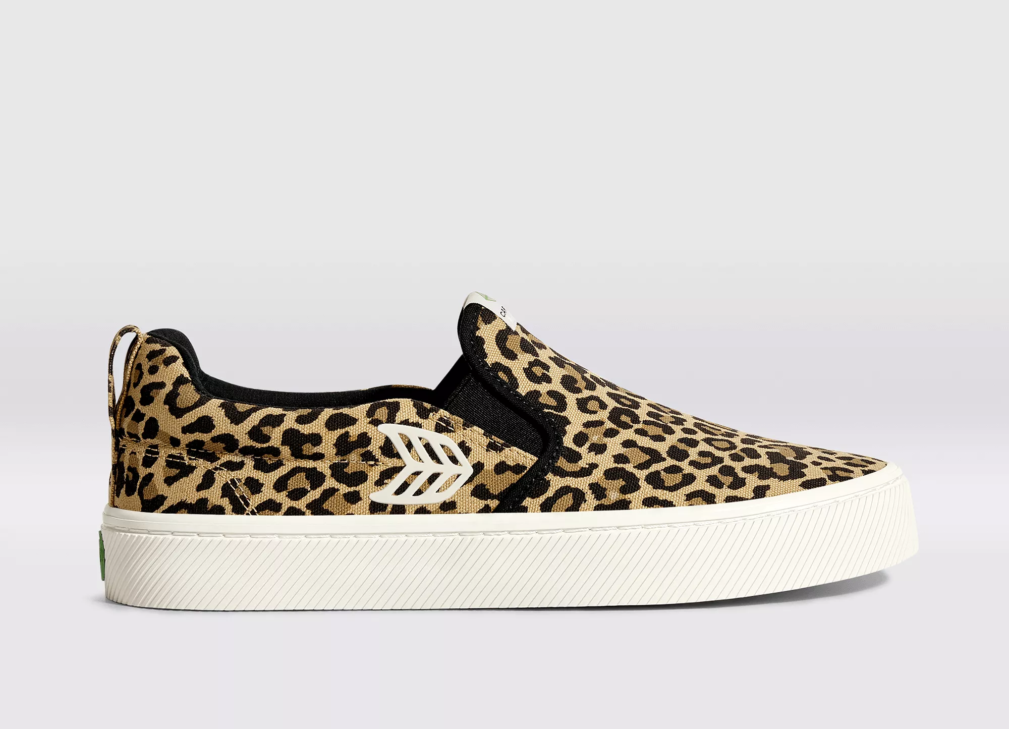 SLIP ON Leopard Print Canvas Sneaker Women