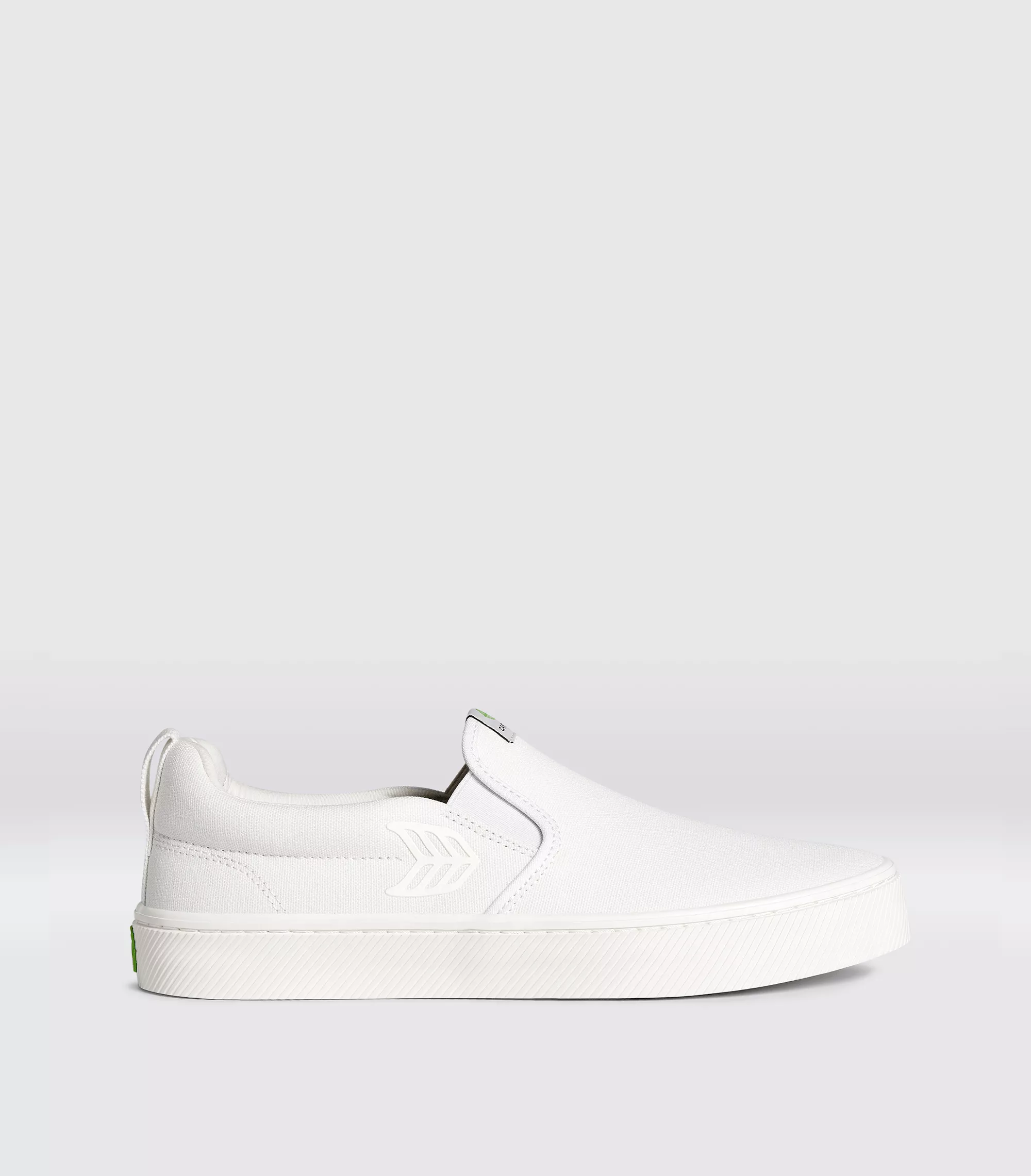 SLIP ON Off-White Canvas Sneaker Men