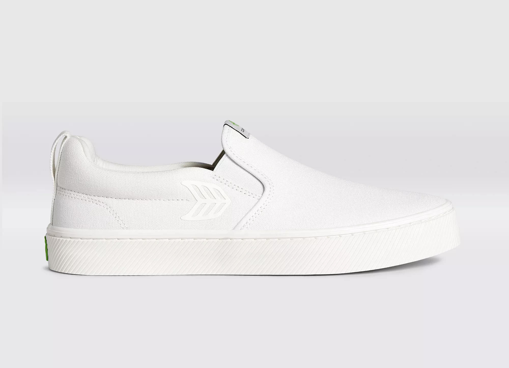 SLIP ON Off-White Canvas Sneaker Men