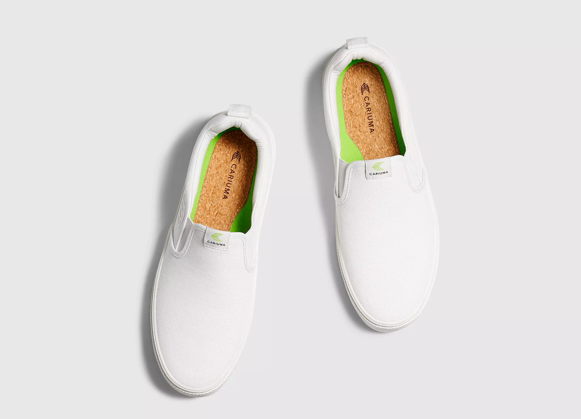 SLIP ON Off-White Canvas Sneaker Men