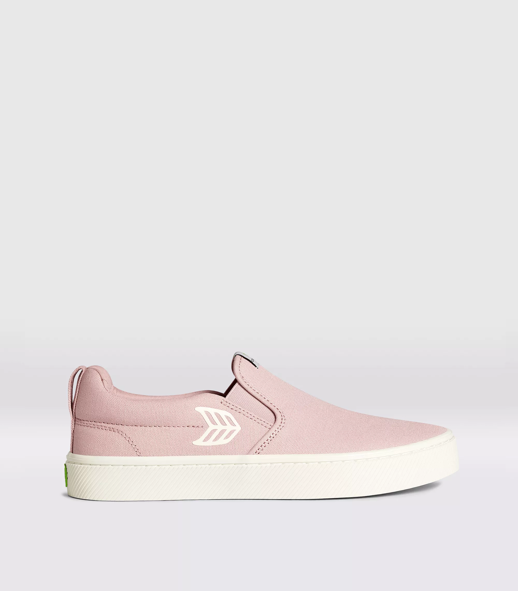 SLIP ON Rose Canvas Ivory Logo Sneaker Men