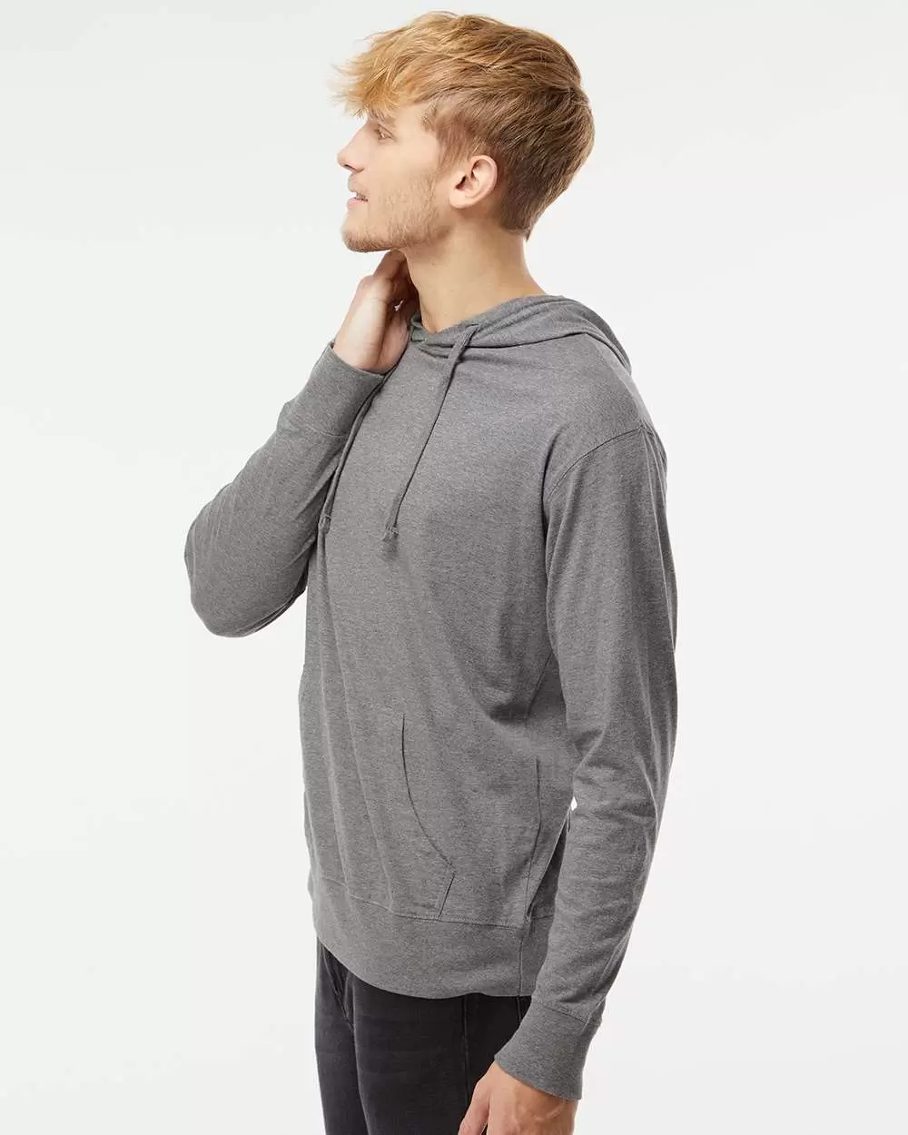 SS150J Independent Trading Co. Lightweight Hooded Pullover T-Shirt SKU: SS150J