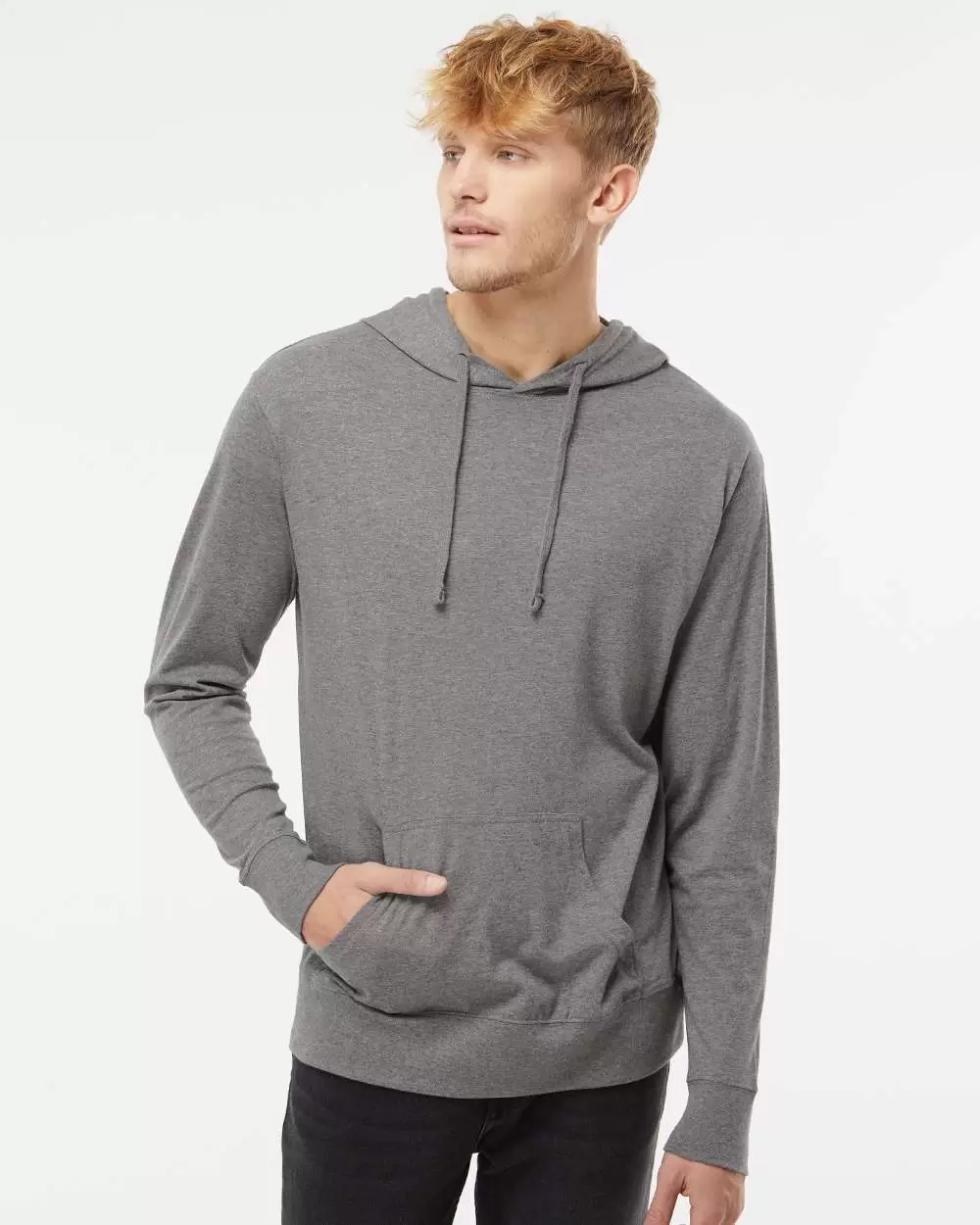 SS150J Independent Trading Co. Lightweight Hooded Pullover T-Shirt SKU: SS150J