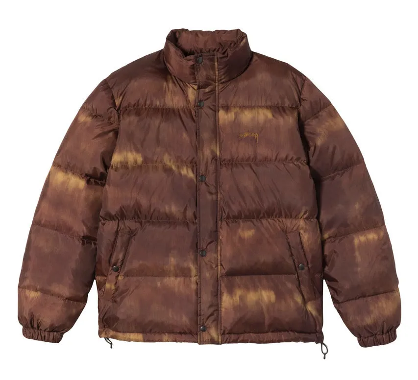 STSSY AURORA PUFFER JACKET // BROWN