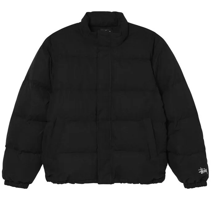 STSSY RIPSTOP DOWN PUFFER JACKET // BLACK