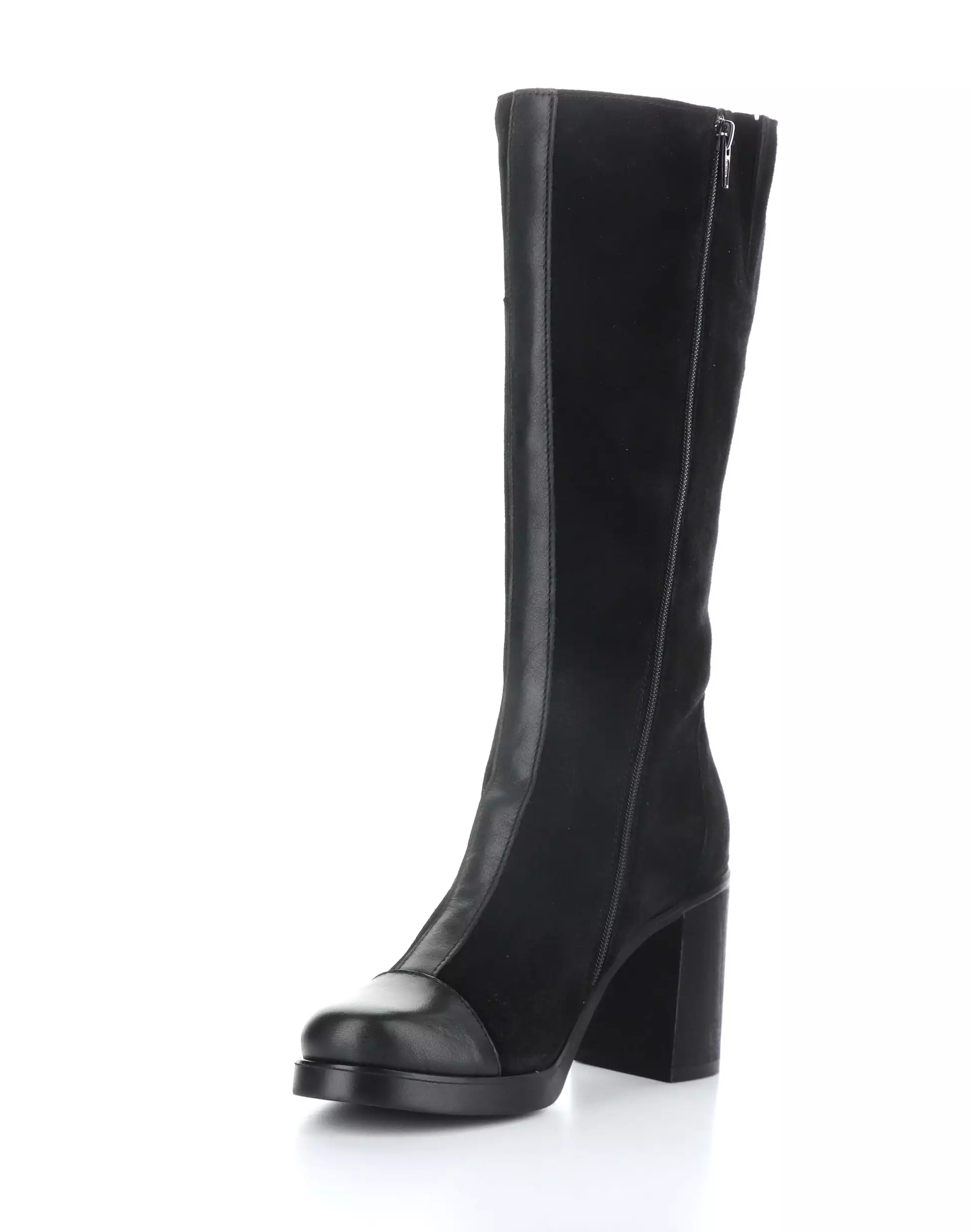 SUSI022FLY 000 BLACK Round Toe Boots