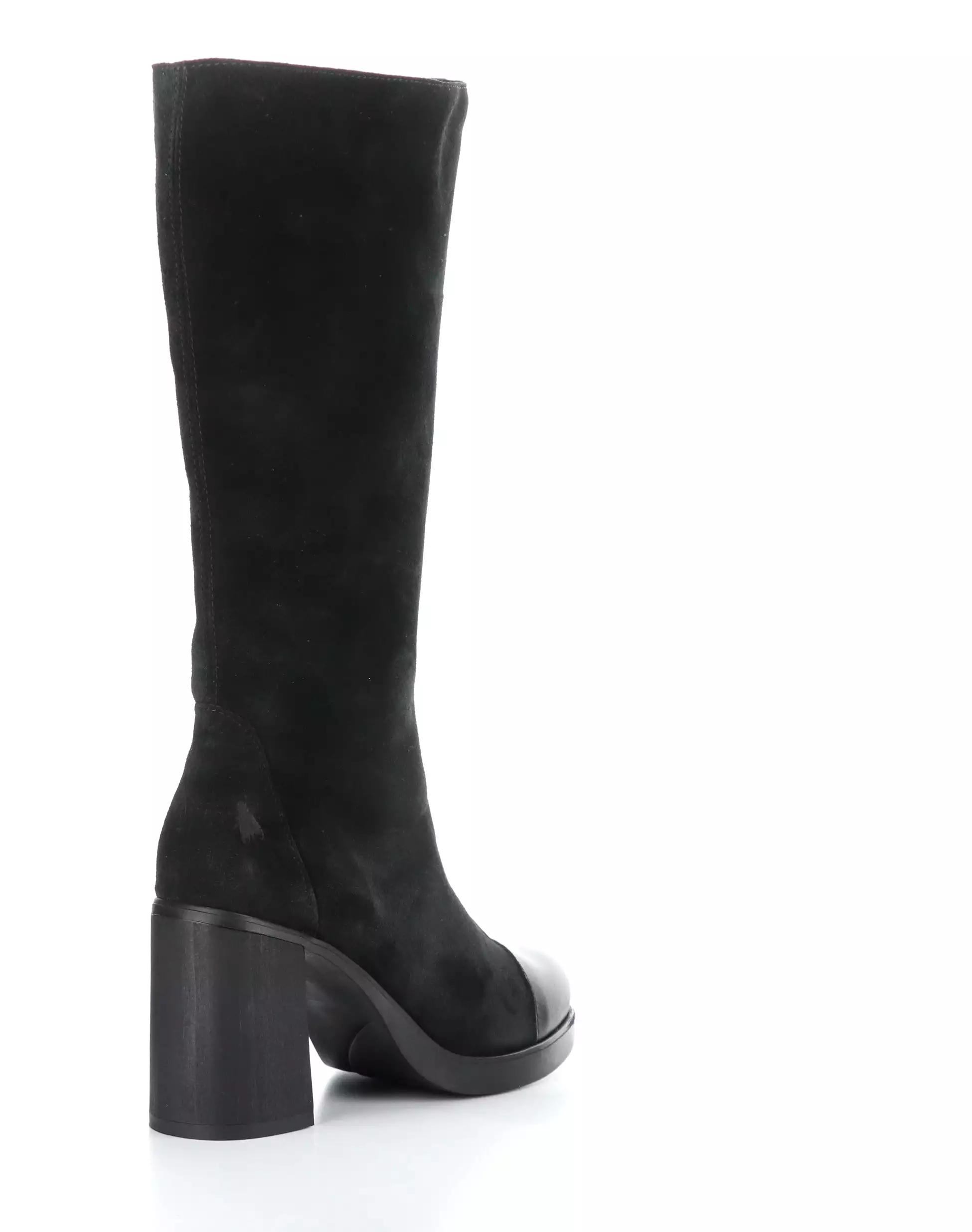 SUSI022FLY 000 BLACK Round Toe Boots