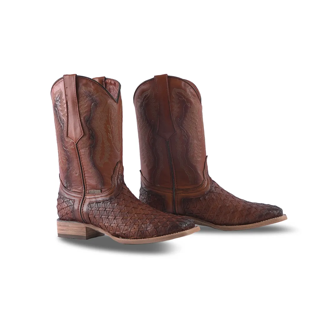 Texas Country  Western Boot Mestizo Miel E678