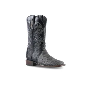 Texas Country Western Boot Piraruco Ext Black E12 Square Toe