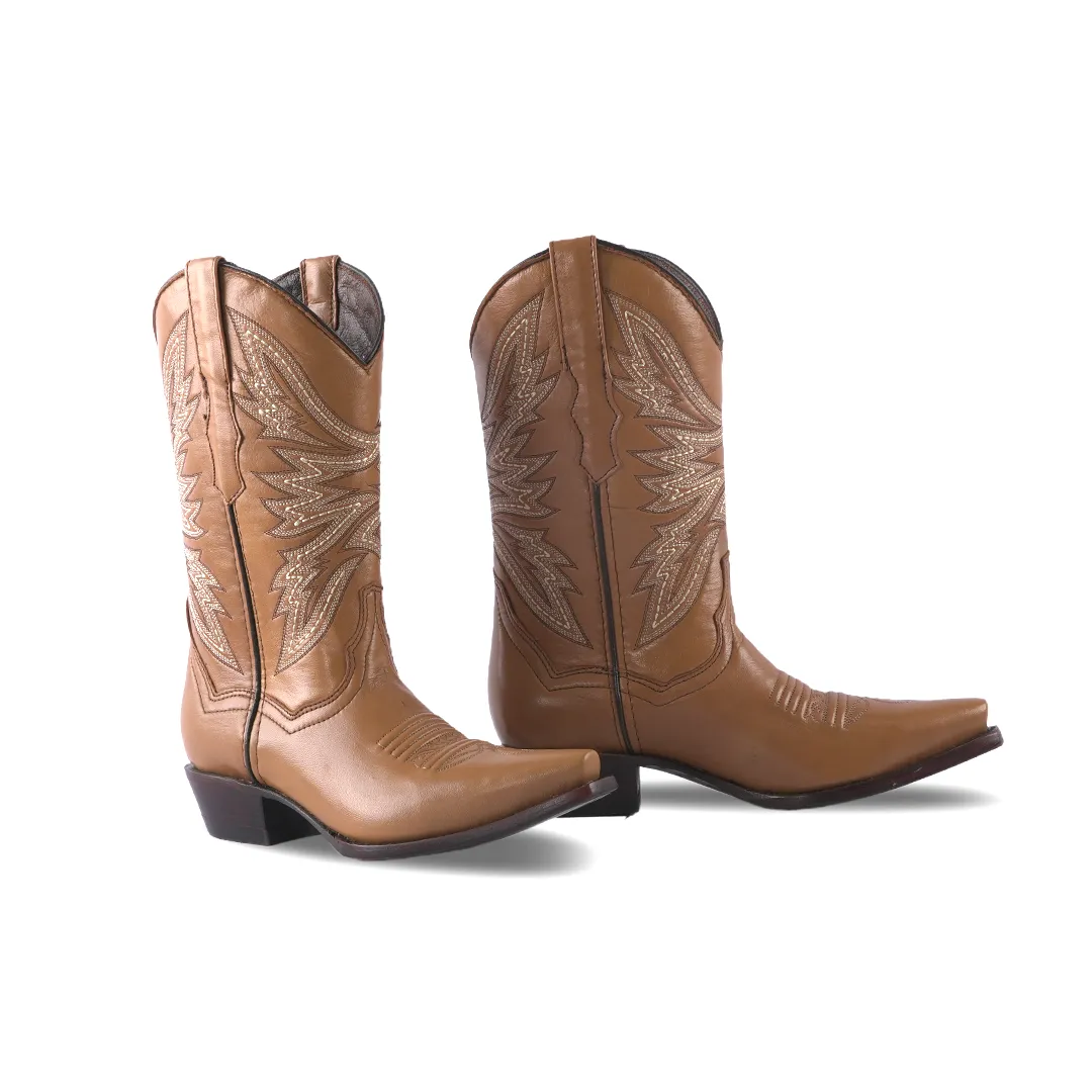 Texas Country Womens Western Boot Mestizo Camel E760