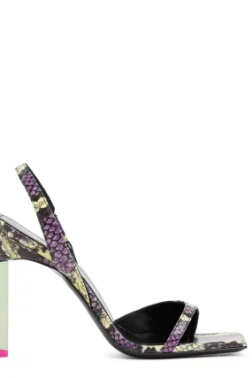 The Attico Slingback Strap Stiletto Sandals