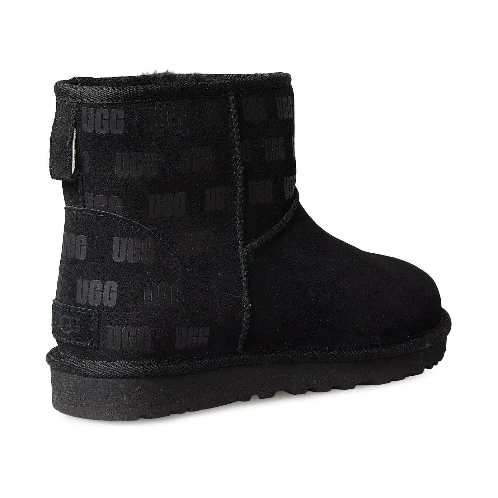 UGG Classic Mini II UGG Print Black Boots - Men's