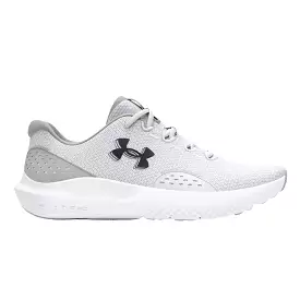 Under Armour Men's UA Charged Surge 4 Running Shoe - White/Halo Gray/Black