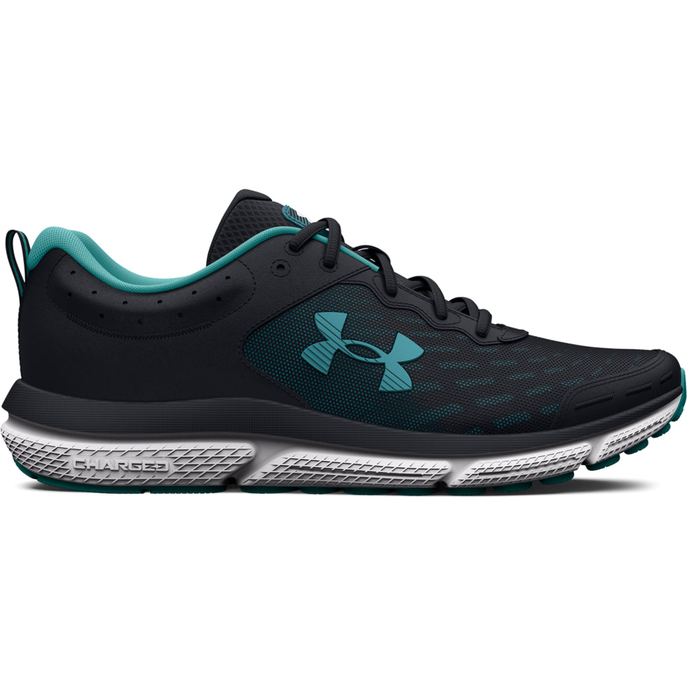 'Under Armour' Women's Charged Assert 10 - Black / Still Water / Halo Grey