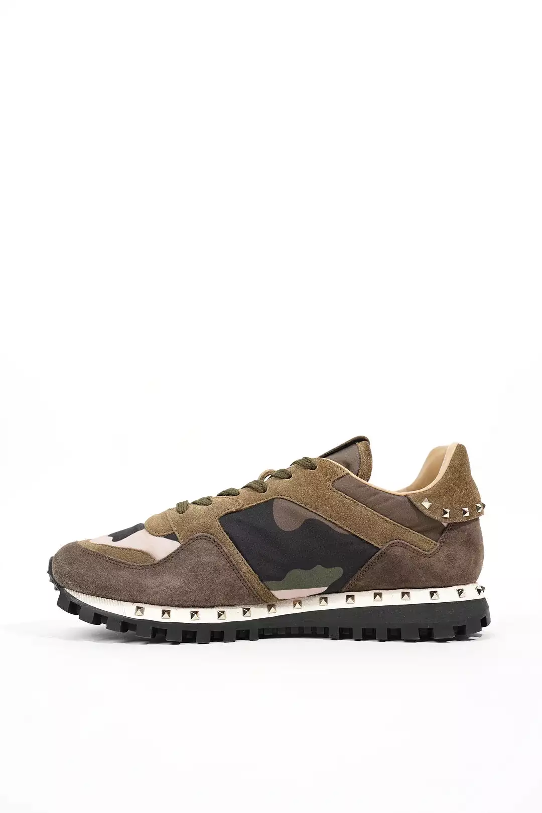 Valentino Garavani Men's Rockrunner Sneakers - CAMO/ARMY GREEN