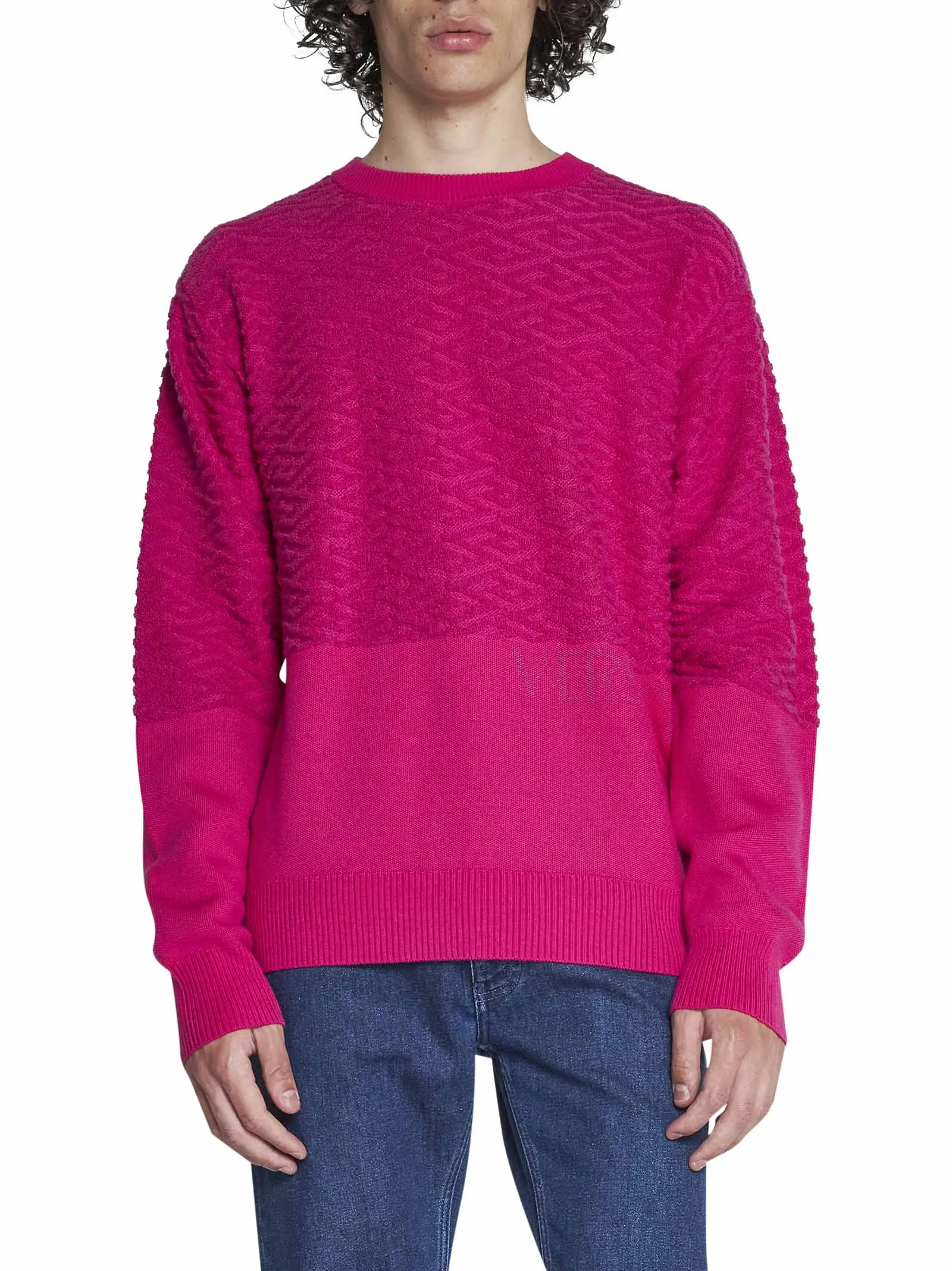 Versace Graca Crewneck Knit Jumper