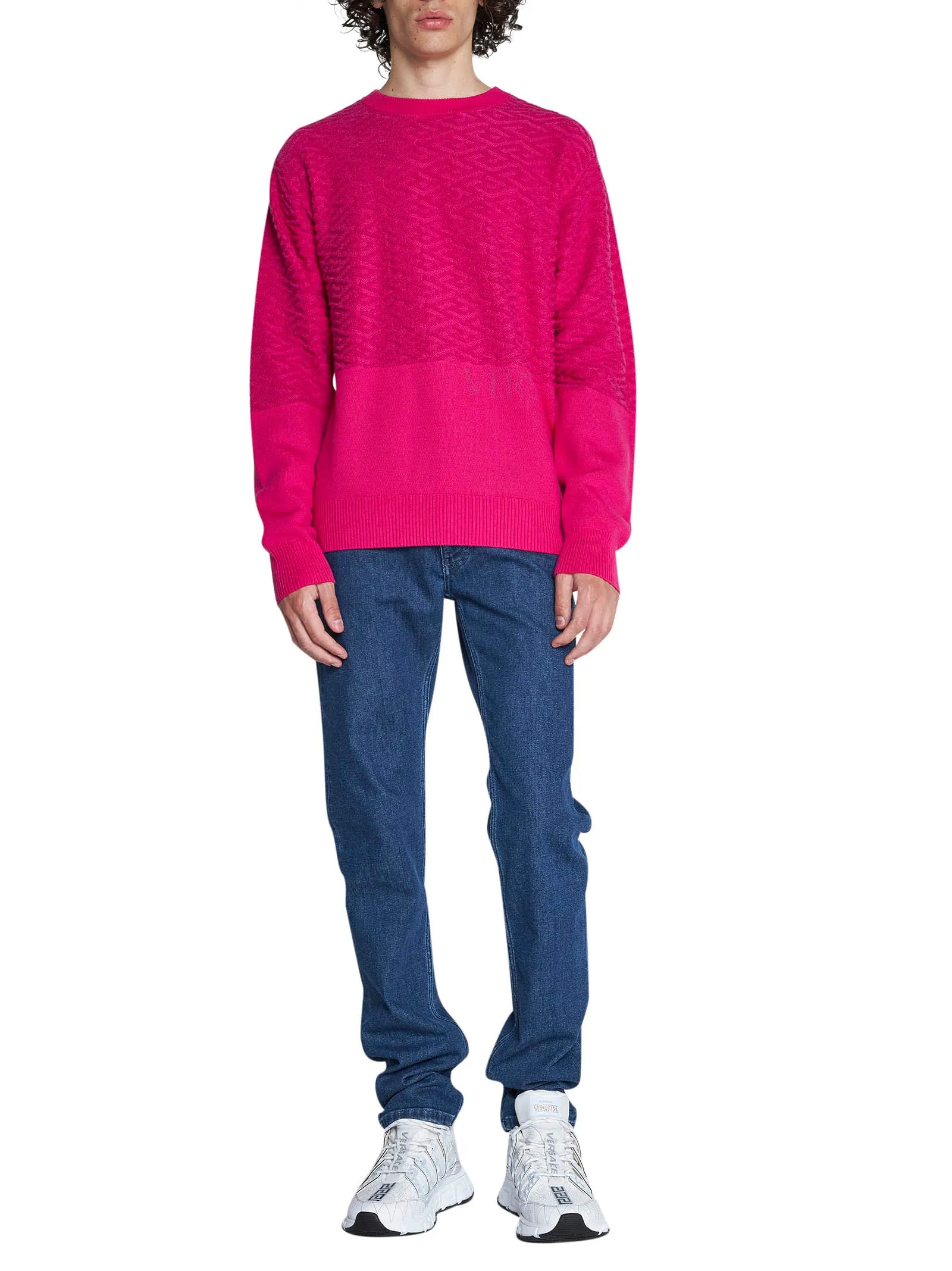 Versace Graca Crewneck Knit Jumper