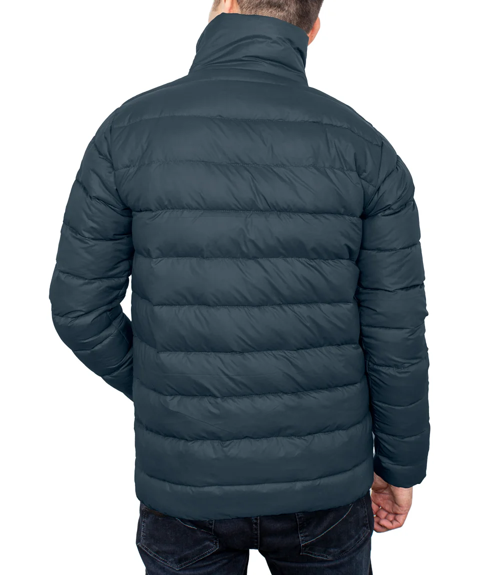 Vicente Navy Premium Puffer Jacket For Men