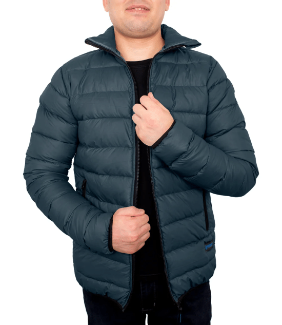 Vicente Navy Premium Puffer Jacket For Men